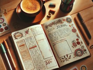 Journal personnel à point